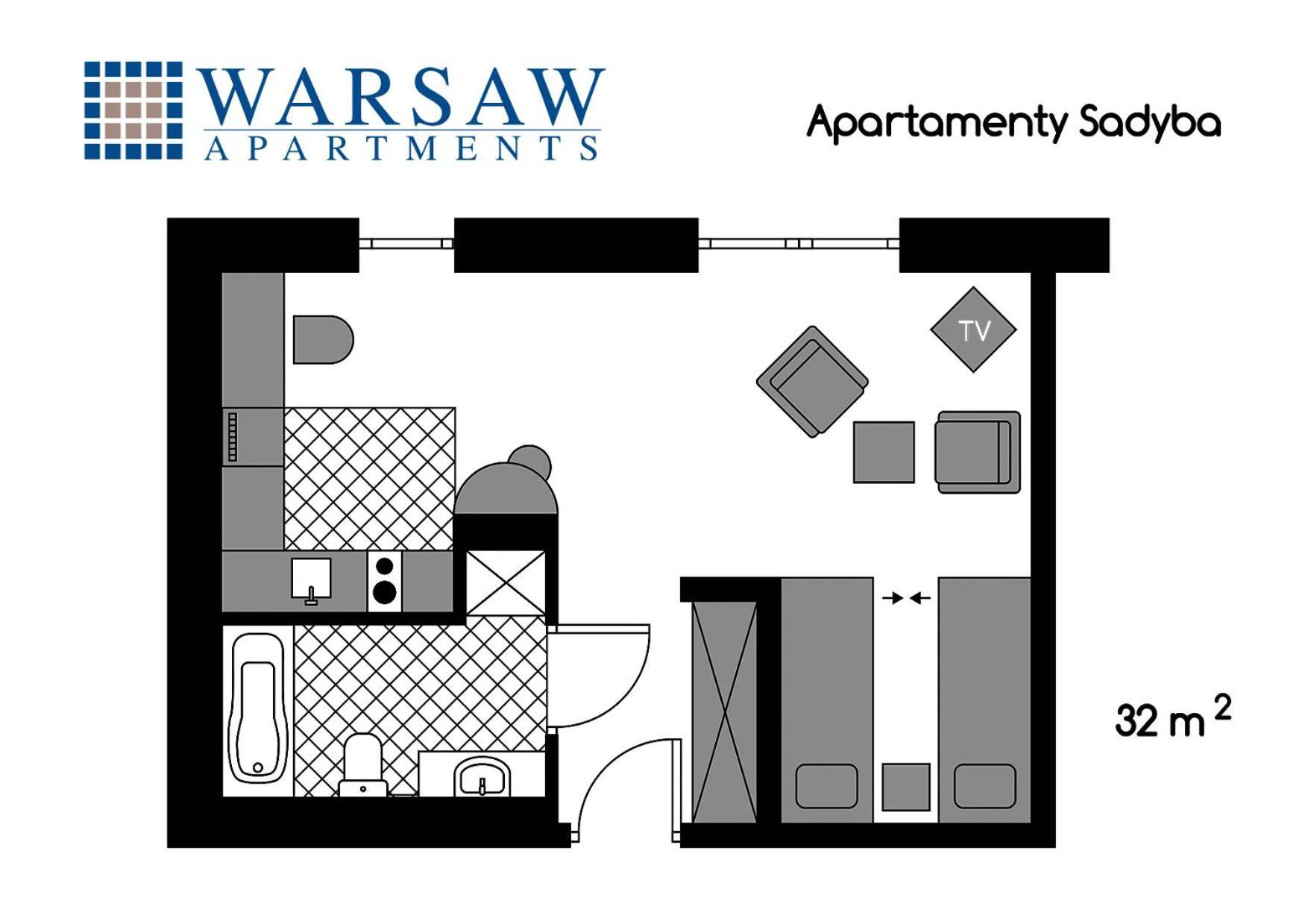 Warsaw Apartments - Apartamenty Sadyba Exterior photo